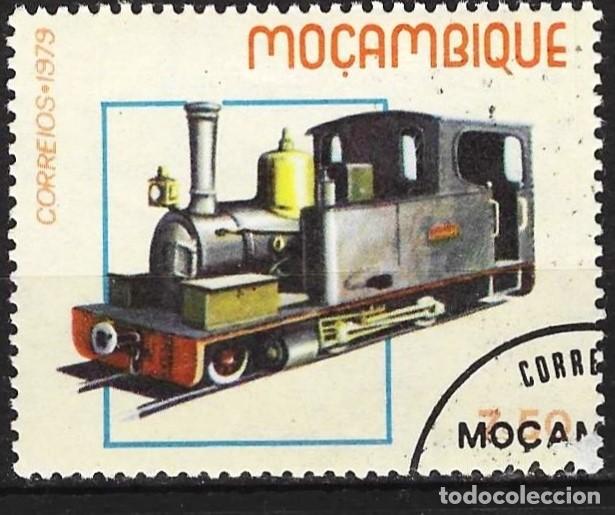Sellos: Mozambique 1979 - Mi 722 - YT 716 - Locomotora