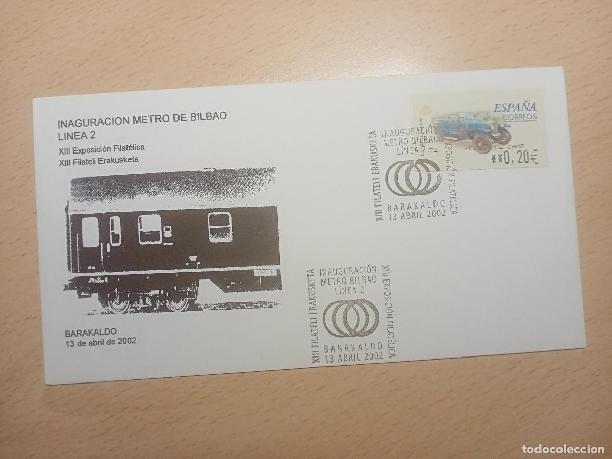 Timbres: Sobre inauguarci&oacute;n del metro de Bilbao Linea 2 Barakaldo (2002)