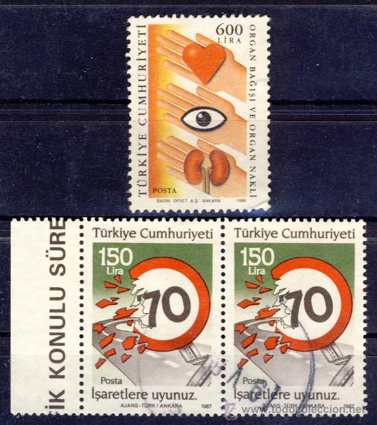 Sellos: TURQUIA.- VARIOS.- - Foto 1