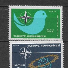 Sellos: TURQUÍA 1969 ** NUEVO OTAN - 2/32