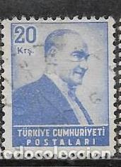 Sellos: TURQU&Iacute;A YVERT 1275 - Foto 1