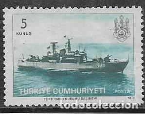 Sellos: TURQU&Iacute;A YVERT 2060, BARCOS - Foto 1