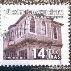Sellos: SELLO USADO TURQUIA TURKIYE 2018. Lote 374855129