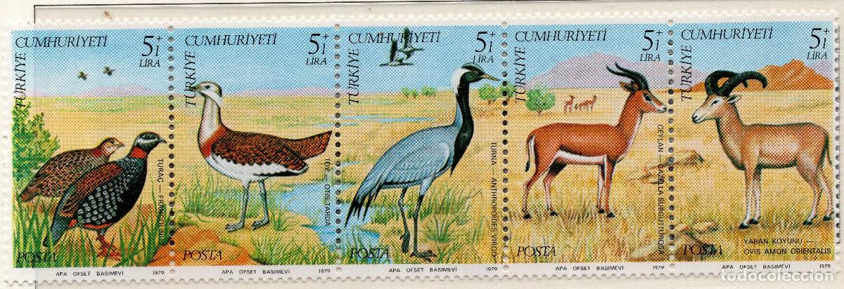 Sellos: TURQUIA 1979 STAMP MCHEL TR 2501-2505