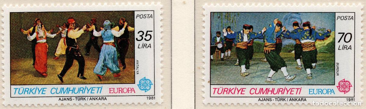 Sellos: TURQUIA 1981 STAMP MCHEL TR 2546-2547