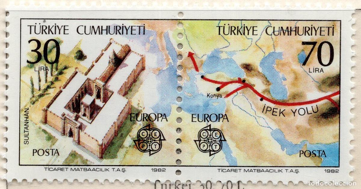 Sellos: TURQUIA 1982 STAMP MCHEL TR 2600-2601