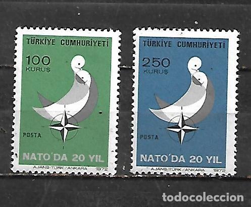 Sellos: 1972: Serie &rdquo;XX Aniversario de la entrada de Turqu&iacute;a en la OTAN&rdquo; (MNH**)