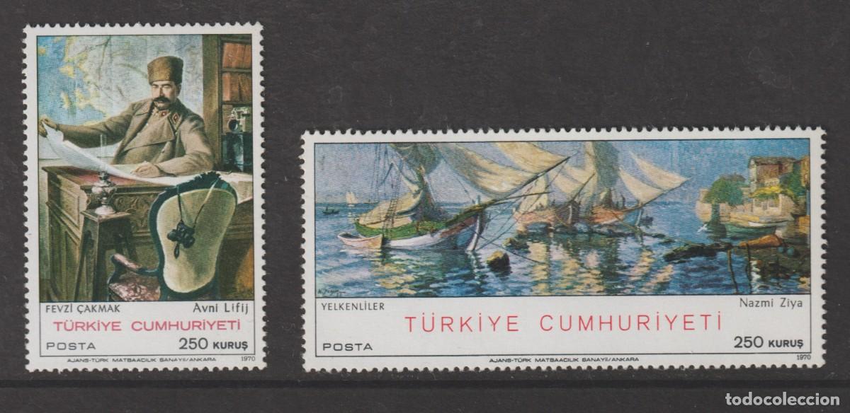 Sellos: Turquie 1970 - Yvert 1973/1974 mnh**