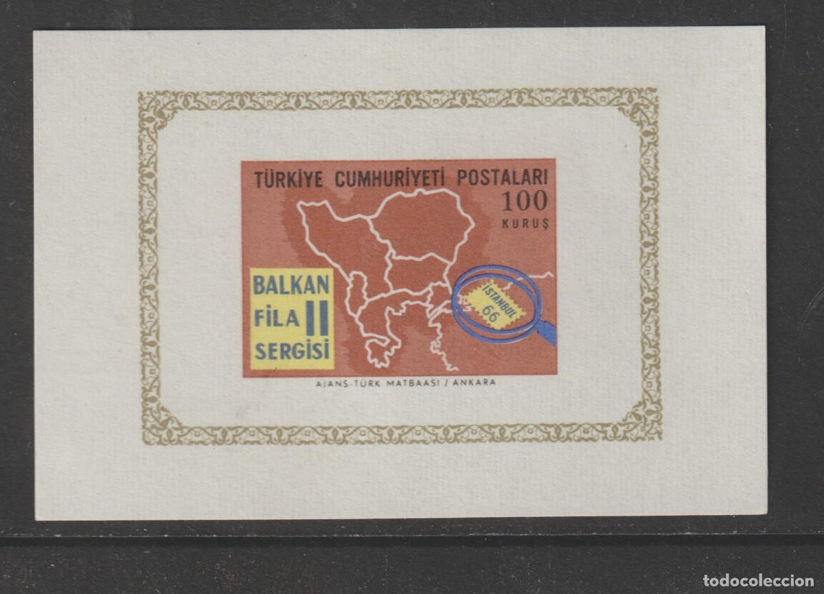 Sellos: Turquie 1965 - Yvert bf13 mnh**