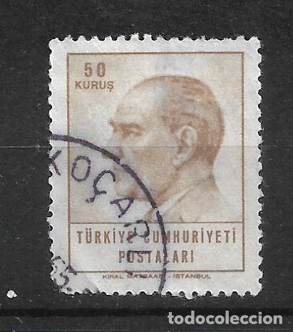 Sellos: turquia 1965 #1656 usado Kemal Ataturk - 11/36
