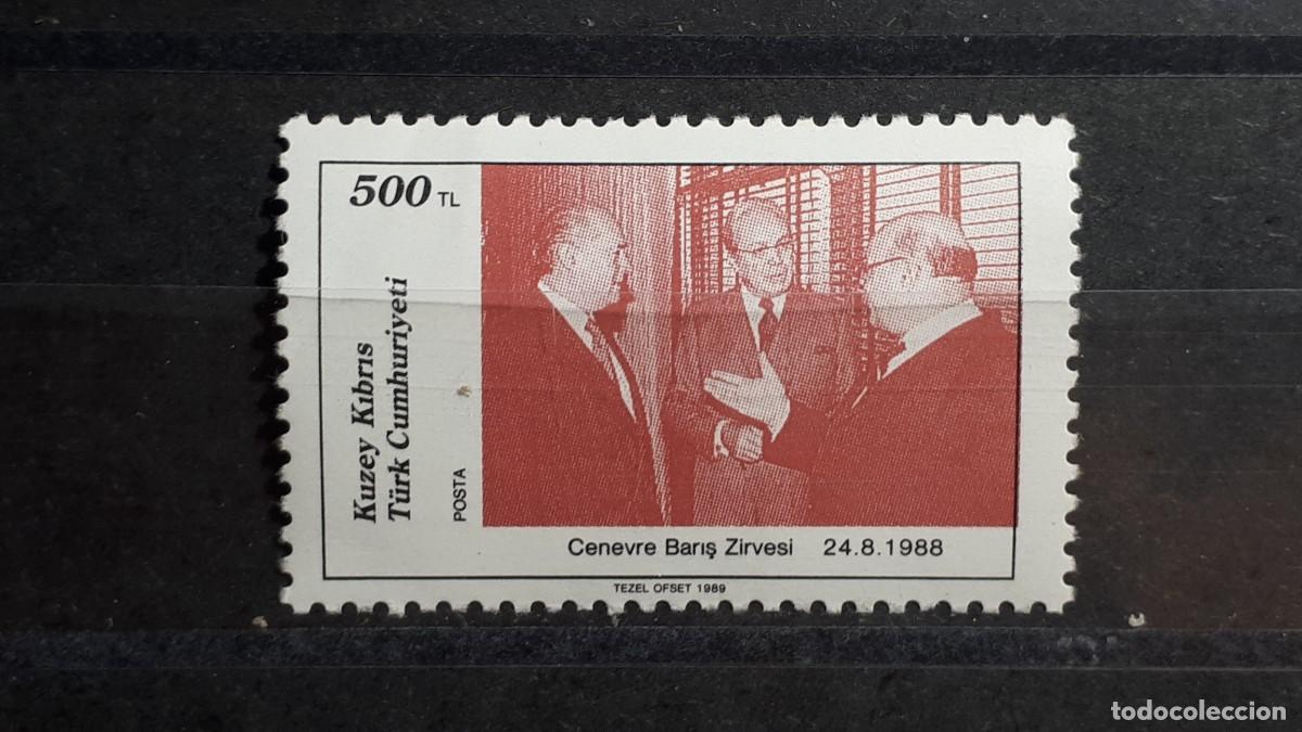 Sellos: CHIPRE- TURCO. A&Ntilde;O 1989. **. YVERT 230