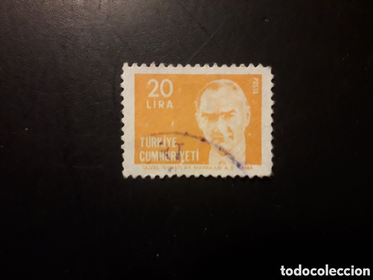 Sellos: TURQU&Iacute;A YVERT 2429 SERIE COMPLETA USADA 1984 KEMAL ATATURK PEDIDO M&Iacute;NIMO 3&euro;