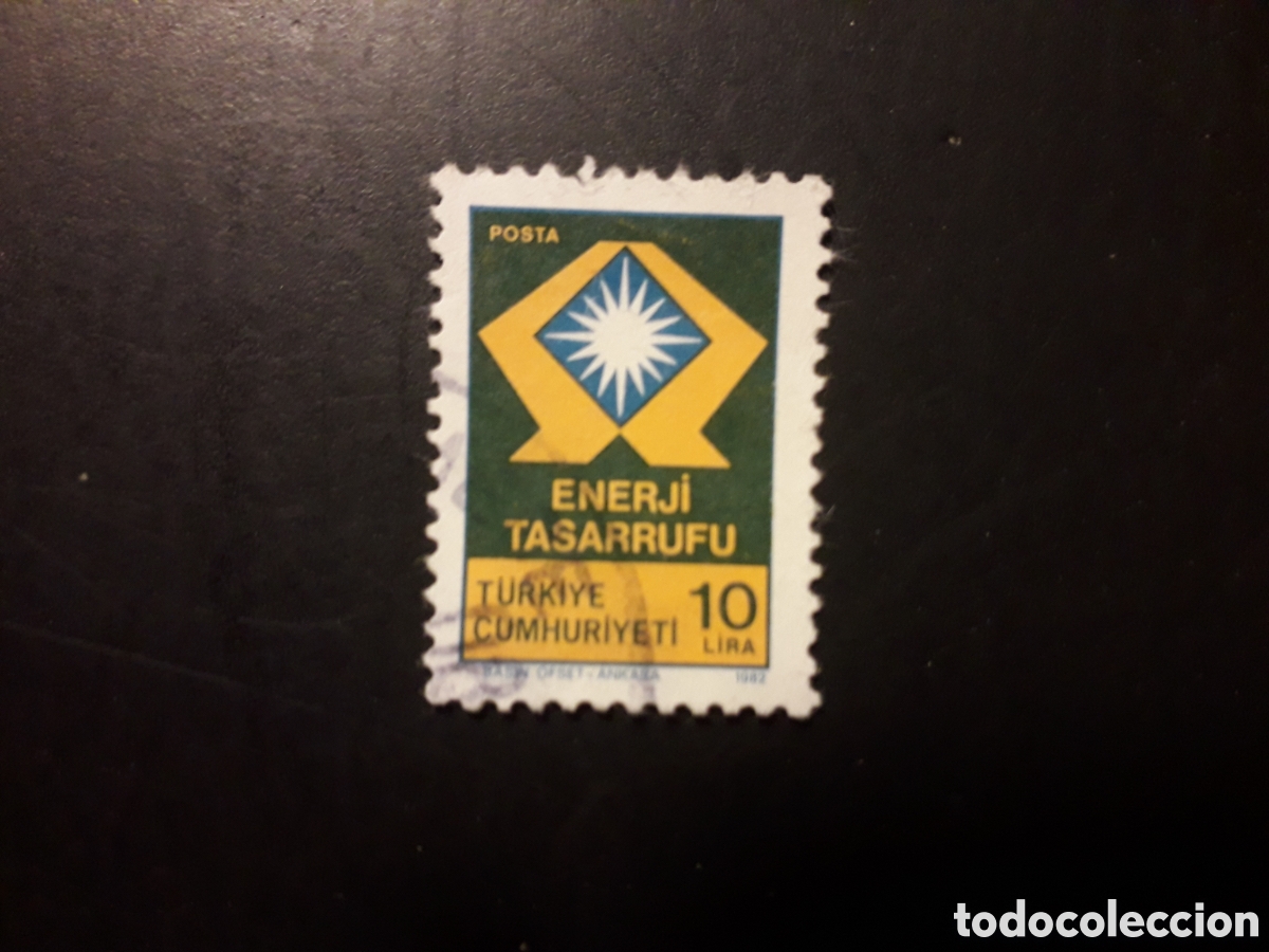 Sellos: TURQU&Iacute;A YVERT 2350 SERIE COMPLETA USADA 1982 AHORRO DE ENERG&Iacute;A PEDIDO M&Iacute;NIMO 3&euro;