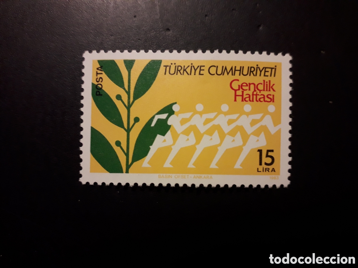 Sellos: TURQU&Iacute;A YVERT 2391 SERIE COMPLETA NUEVA CON CHARNELA 1983 JUVENTUD PEDIDO M&Iacute;NIMO 3&euro;