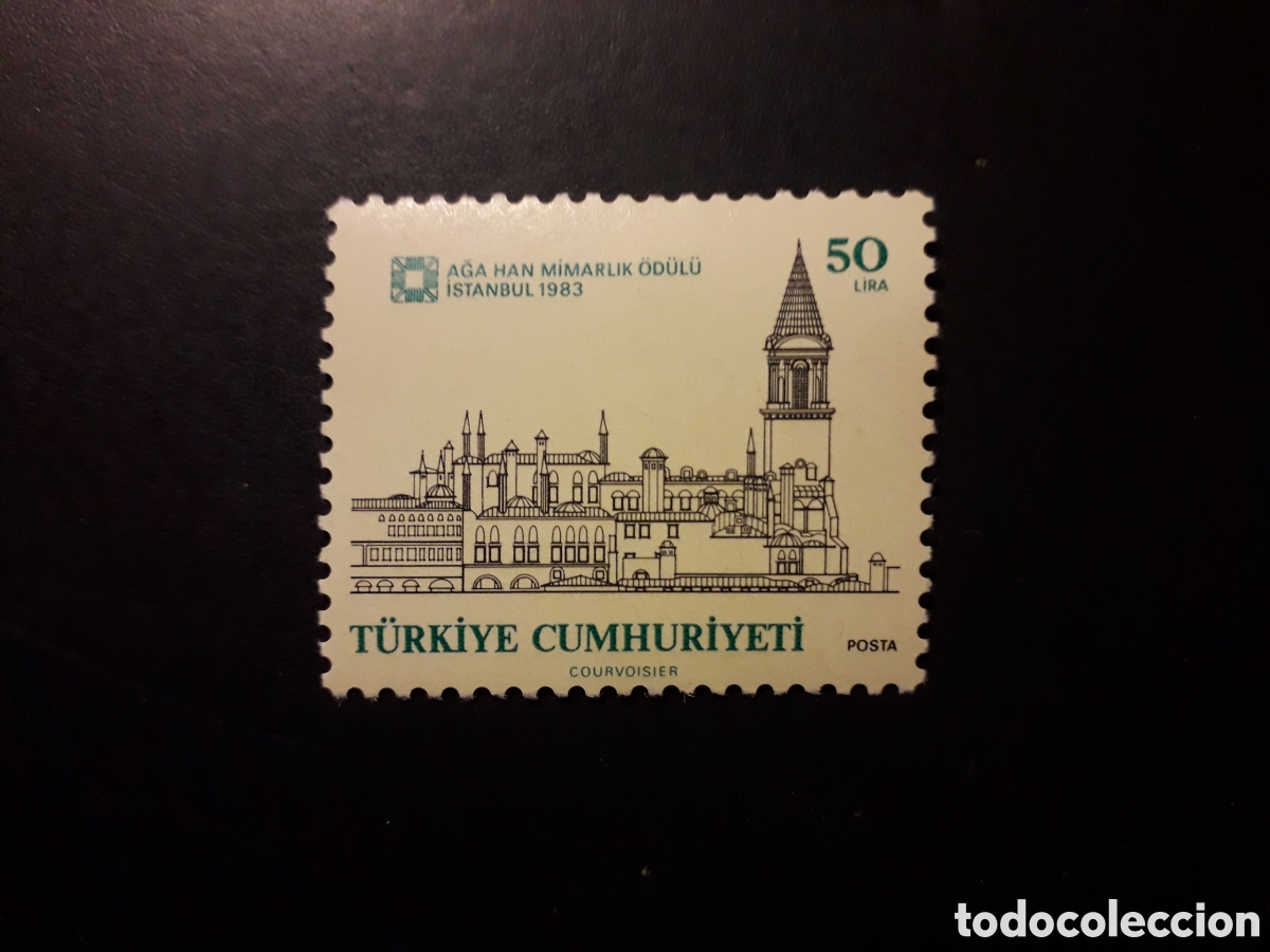 Sellos: TURQU&Iacute;A YVERT 2409 SERIE COMPLETA NUEVA CON CHARNELA 1983 ESTAMBUL ARQUITECTURA PEDIDO M&Iacute;NIMO 3&euro;PA