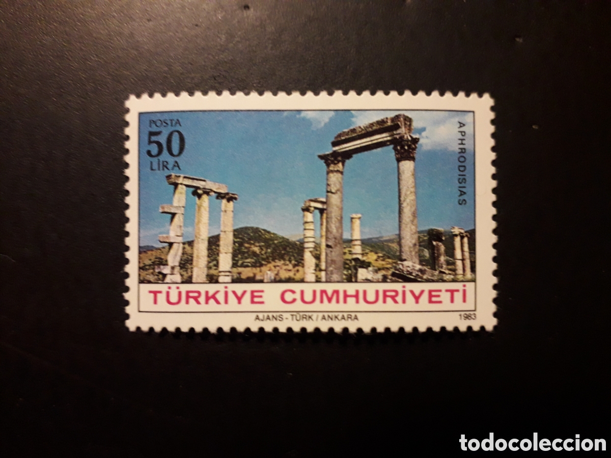 Sellos: TURQU&Iacute;A YVERT 2417 SERIE COMPLETA NUEVA *** 1983 TEMPLO DE VENUS PEDIDO M&Iacute;NIMO 3&euro;