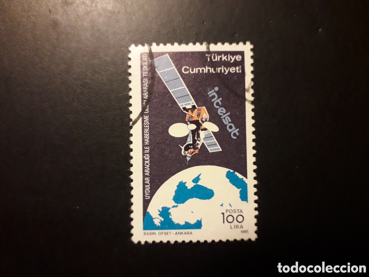 Sellos: TURQU&Iacute;A YVERT 2461 SERIE COMPLETA USADA 1985 SAT&Eacute;LITE, ESPACIO PEDIDO M&Iacute;NIMO 3&euro;