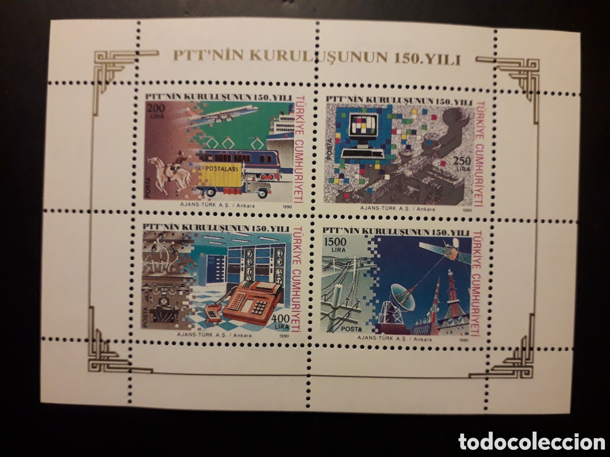 Sellos: TURQU&Iacute;A YVERT HB 31 SERIE COMPLETA NUEVA *** 1990 SERVICIOS DE CORREOS PEDIDO M&Iacute;NIMO 3&euro;