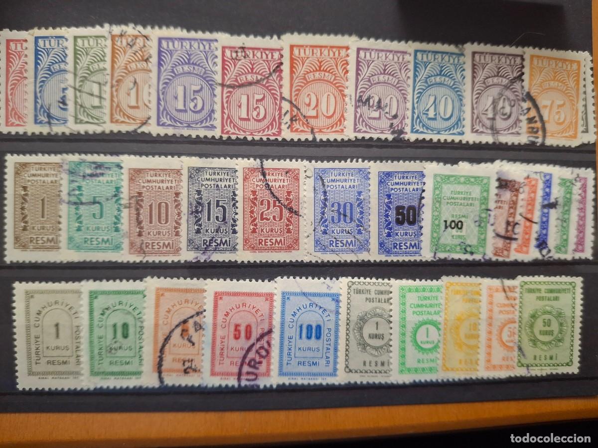 Sellos: HB1228 SELLOS TURQUIA ideal para tematicas (LEER DESCRIPCION)