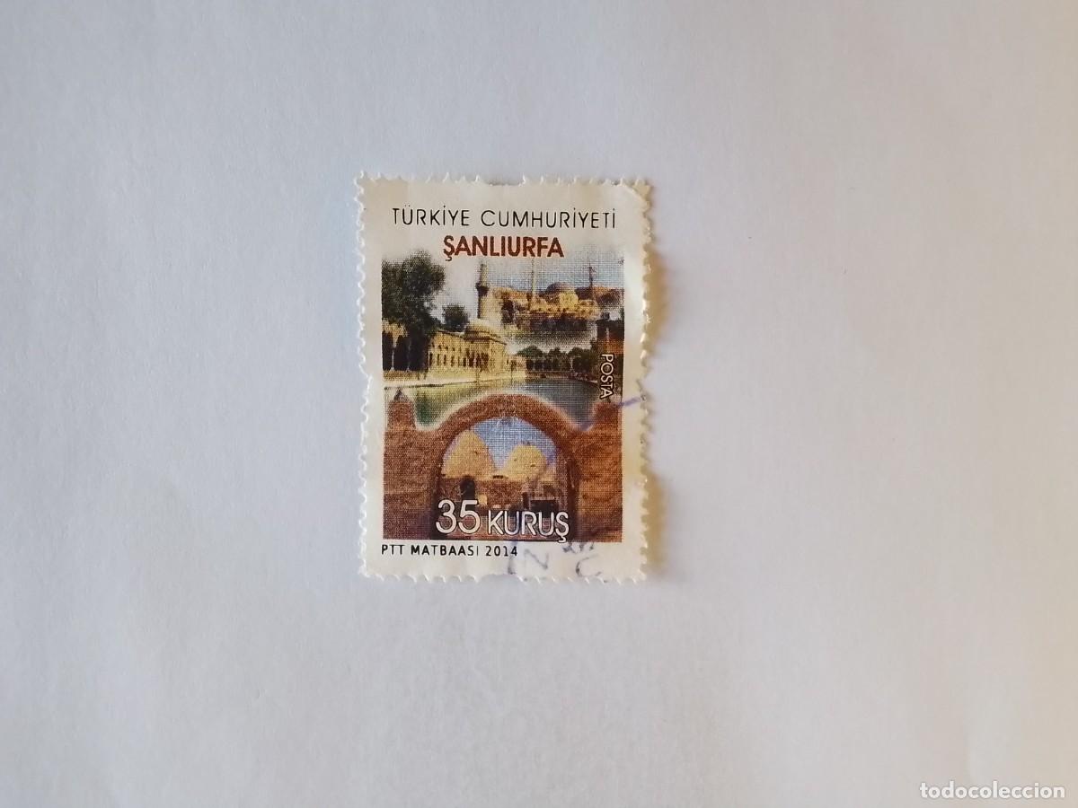 Briefmarken: A&Ntilde;O 2014 TURQU&Iacute;A SELLO USADO