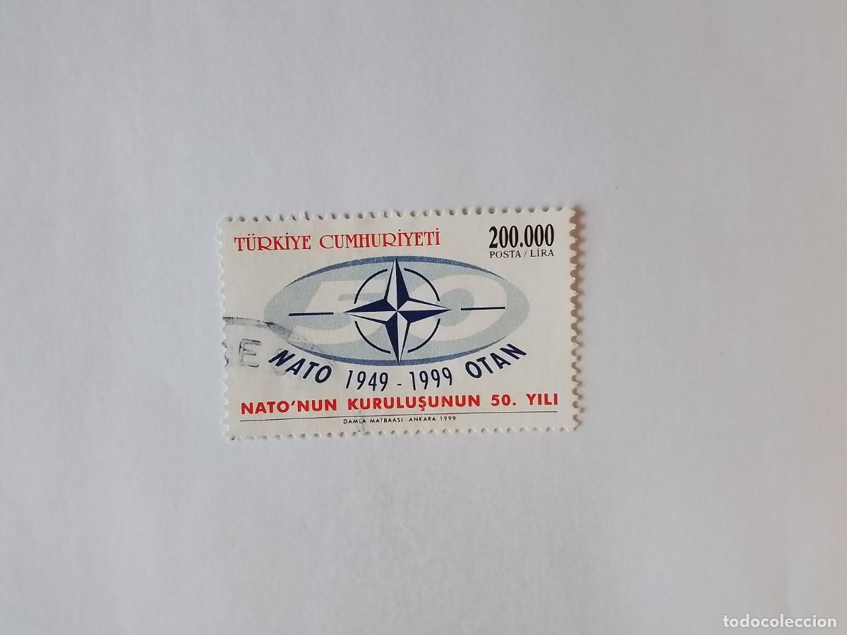Sellos: A&Ntilde;O 1999 TURQU&Iacute;A SELLO USADO