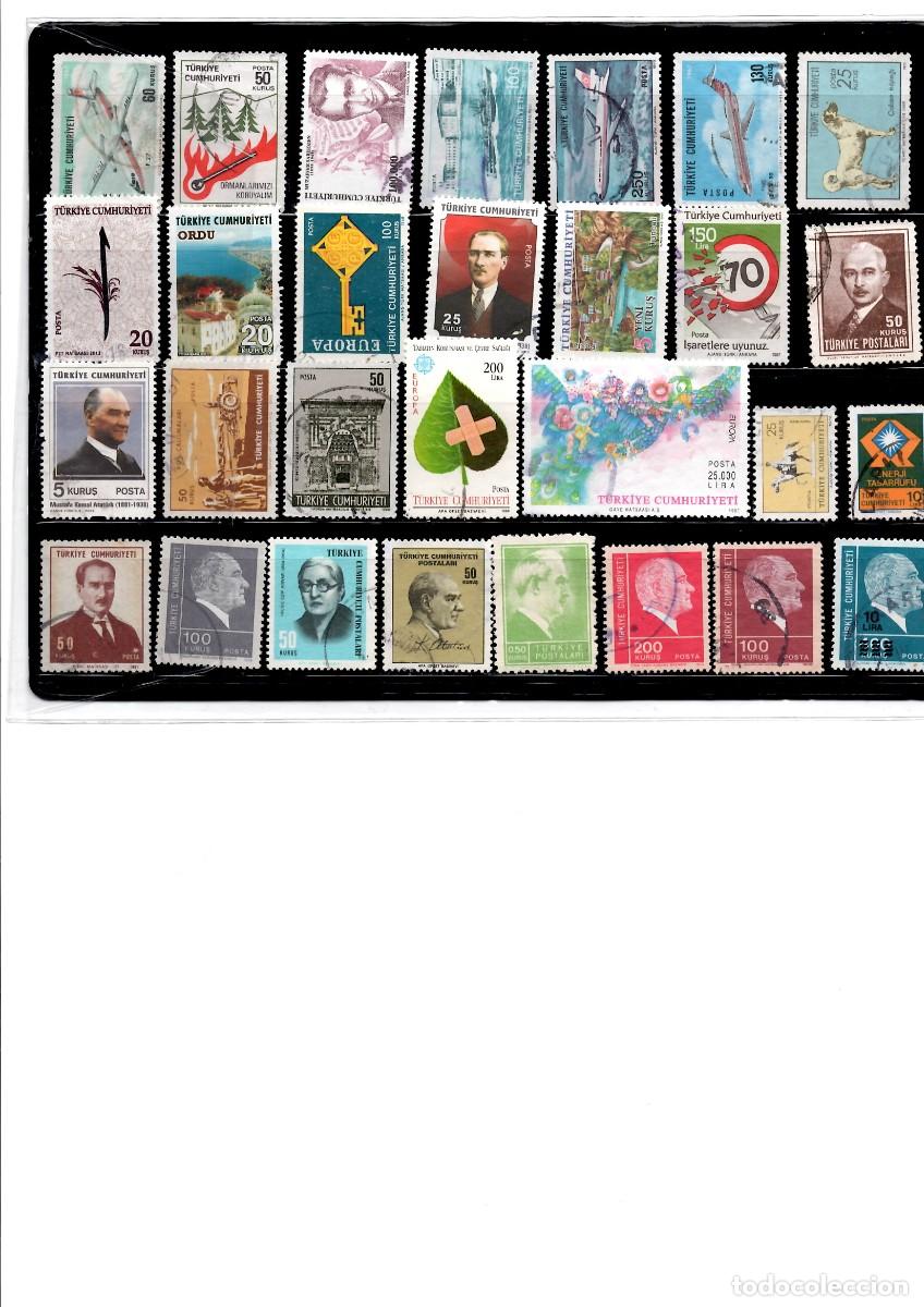 Sellos: Turquia, 30 sellos usados