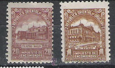 Sellos: URUGUAY SERIE NUEVA - Foto 1
