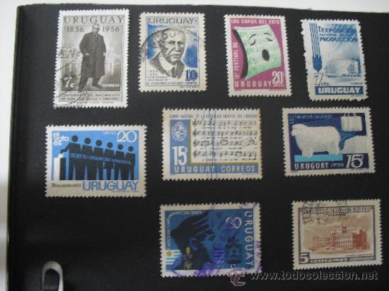 Sellos: 9 sellos de Uruguay - Foto 1