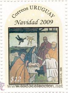 Sellos: 201-URUGUAY-2009-Navidad 2009 - Foto 1