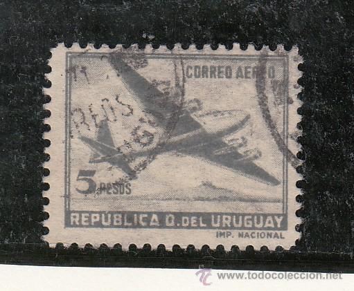 Sellos: uruguay a 135 usada, avion - Foto 1