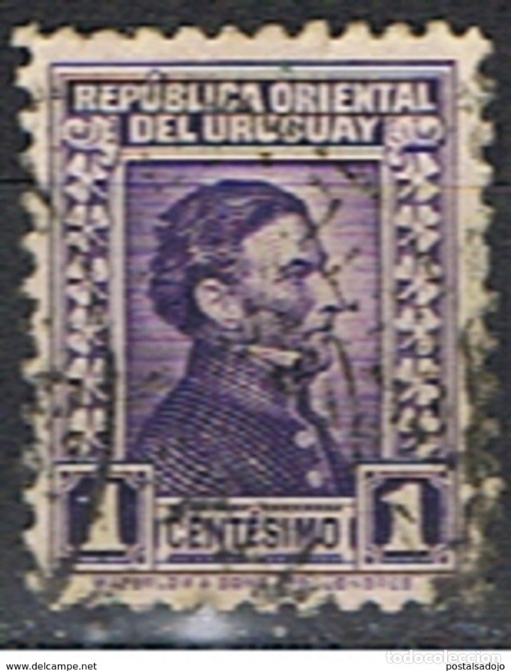 Sellos: URUGUAY // YVERT 346 // 1928 ... USADO - Foto 1