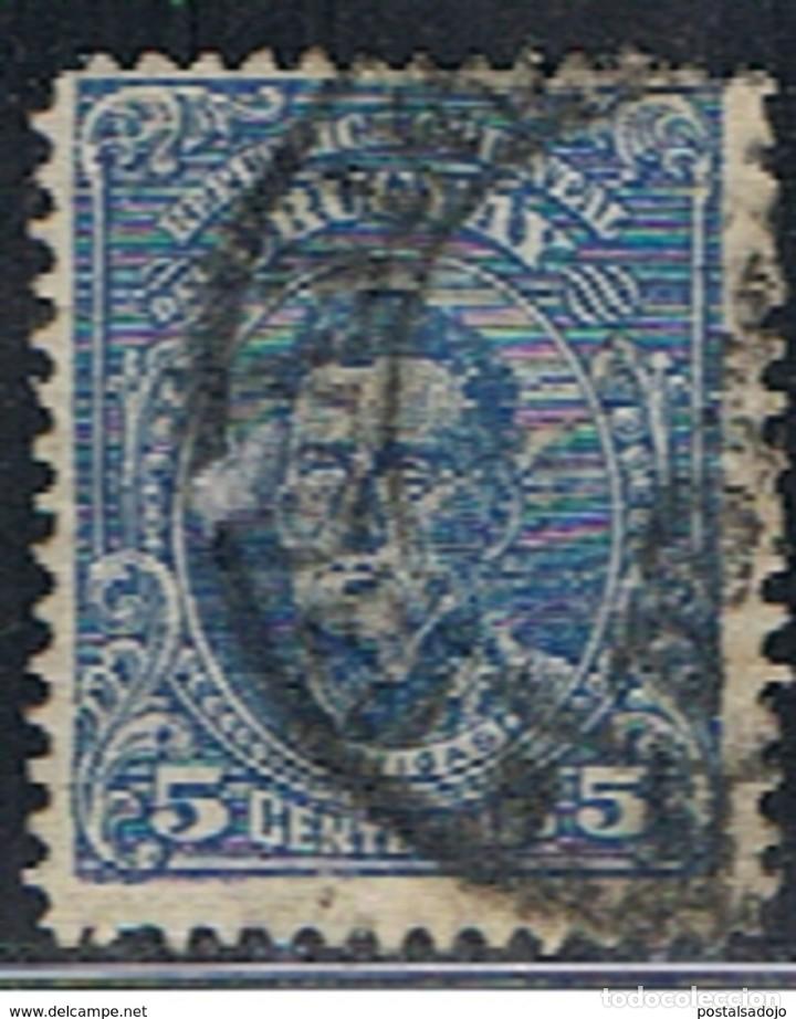 Sellos: URUGUAY // YVERT 189 // 1910 ... USADO - Foto 1
