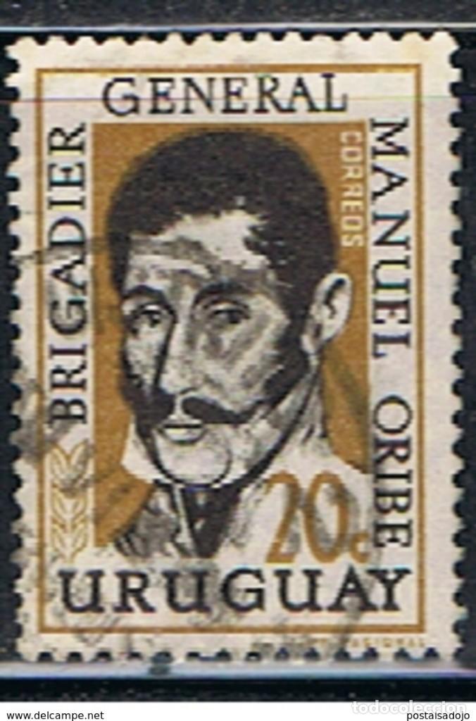 Sellos: URUGUAY // YVERT 683 // 1961 ... USADO - Foto 1