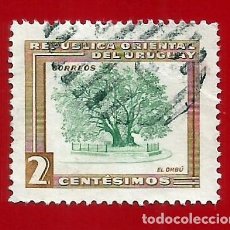Sellos: URUGUAY. 1954. EL OMBU. Lote 210763834