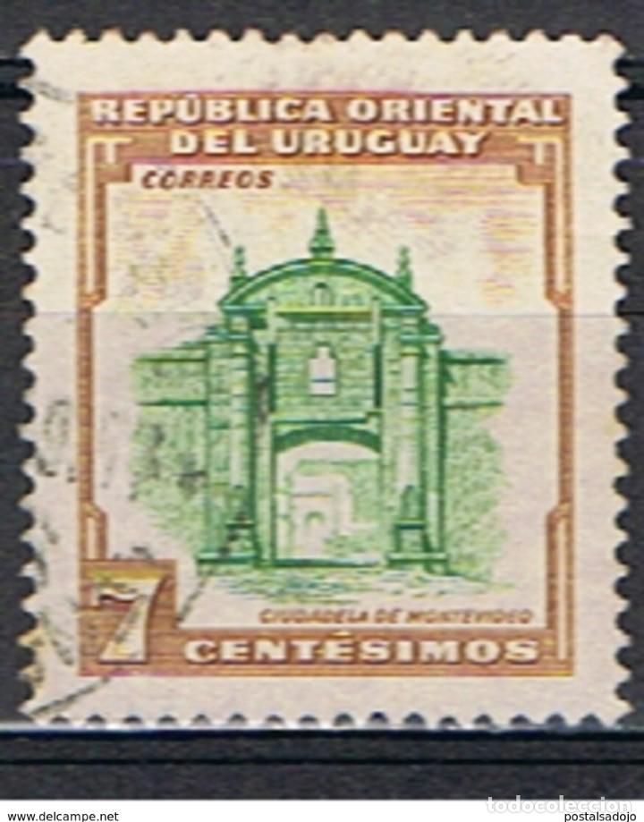 Sellos: URUGUAY // YVERT 628 // 1954 ... USADO - Foto 1