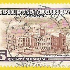 Sellos: URUGUAY. 1954. PALACIO LEGISLATIVO