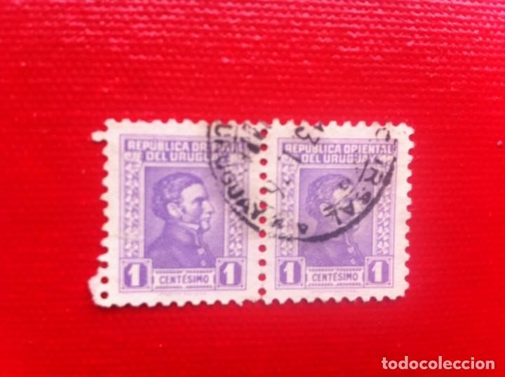 Sellos: SELLO USADO. URUGUAY. 1 CENT&Eacute;SIMO - Foto 1