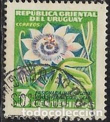 Sellos: URUGUAY YVERT 626, FLORA - Foto 1