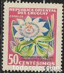 Sellos: URUGUAY YVERT 634, FLORA - Foto 1