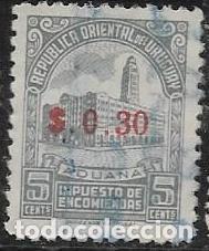Sellos: URUGUAY PAQUETER&Iacute;A YVERT 89 - Foto 1