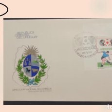 Sellos: O) 1986 URUGUAY, WORLD CUP SOCCER CHAMPIONSHIPS, MEXICO 1986, FDC XF. Lote 340218728
