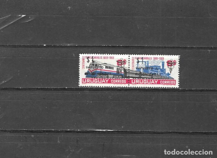 Sellos: URUGUAY N&ordm; 779 AL 780 (**) - Foto 1