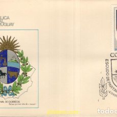 Sellos: 704876 MNH URUGUAY 1980 ESCUDO DE COLONIA