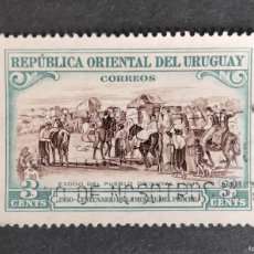 Sellos: URUGUAY 1952 - ÉXODO DEL PUEBLO ORIENTAL - T