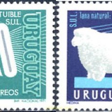 Sellos: 28704 MNH URUGUAY 1971 INDUSTRIA DE LA LANA