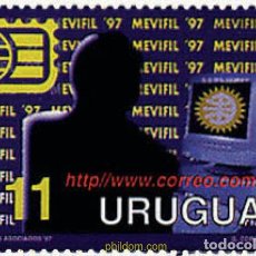 Sellos: 50163 MNH URUGUAY 1997 MEVIFIL 97. EXPOSICION MUNDIAL DE MEDIOS AUDIOVISUALES E INFORMATICOS FILATE
