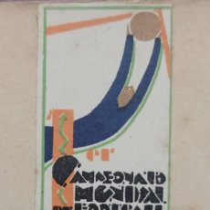 Sellos: O) 1930 URUGUAY, ORIGINAL VIGNETTE, WORLD FOOTBALL CHAMPIONSHIP, MNH
