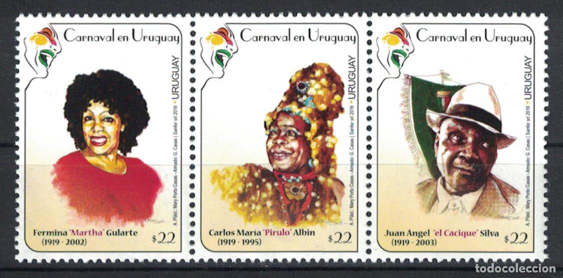 Sellos: Uruguay 2019 Carnaval Baile MNH - Foto 1