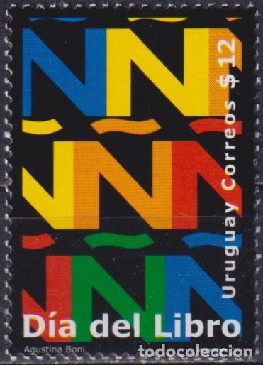 Sellos: Uruguay 2002 D&iacute;a del libro Libros MNH - Foto 1