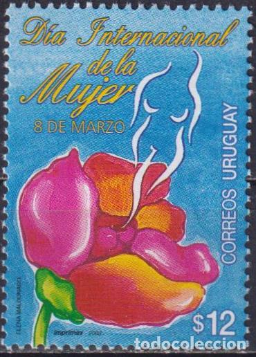 Sellos: Uruguay 2003 flores MNH - Foto 1